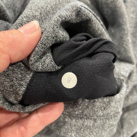Lululemon Women 8 Split Pullover Hoodie Stretch French Terry Relaxed Pocket Yoga - Picture 3 of 9